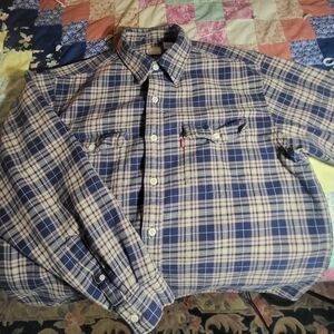 Levi's Men's Heavy Flannel Large
